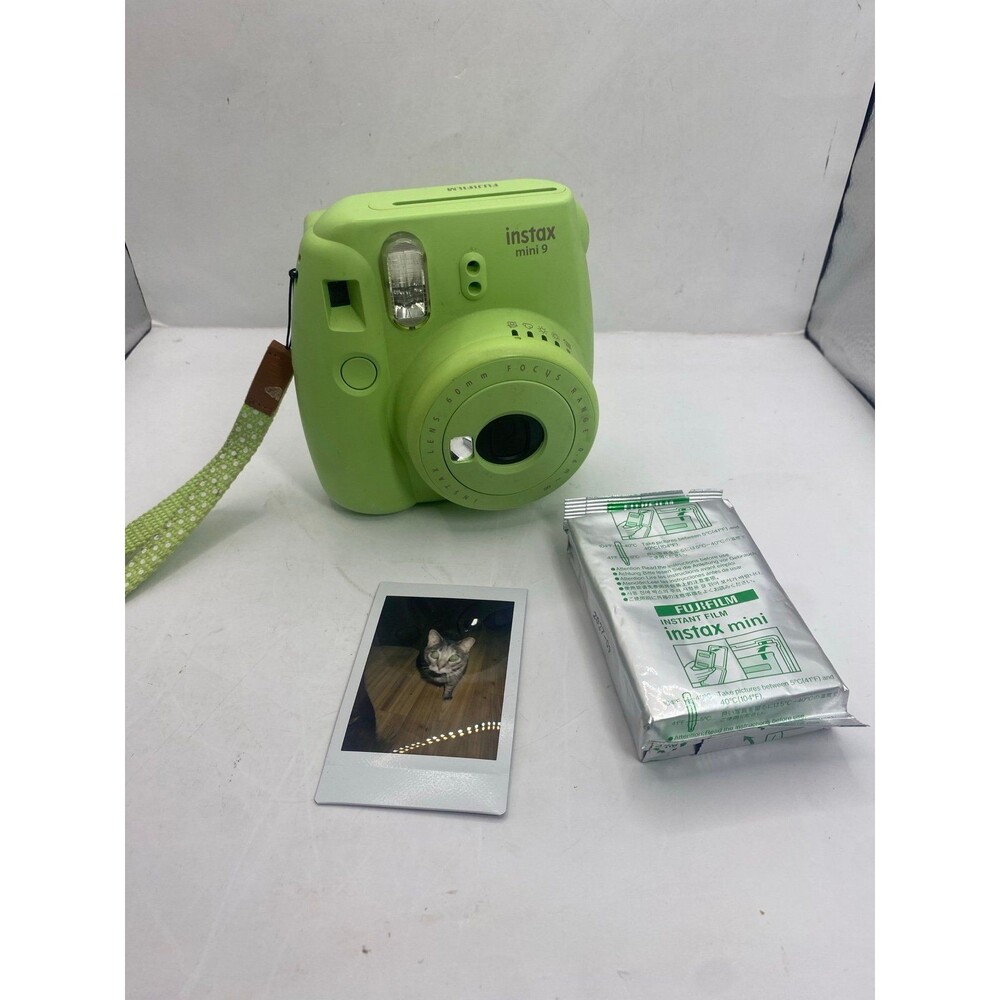 Fujifilm Instax Mini 9 Instant Film Camera Light Mint Green